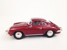 ขาย โมเดลรถเหล็ก Porsche 356 B/C 1:43 แดงเข้ม