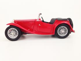 ขาย โมเดลรถเหล็ก MG TC Midget สีแดง ปี 1947