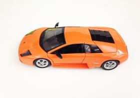 ขาย โมเดลรถเหล็ก Lamborghini สีส้ม สเกล 1:24