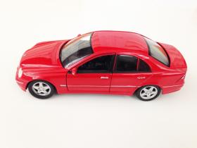 ขาย โมเดลรถ Meecedes Benz C-Class สีแดง 1:24