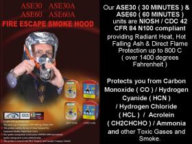 ขาย Smoke and Safety Hood  ASE 30