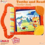 หนังสือผ้ากัดได้ Teethe and Read Teether Book