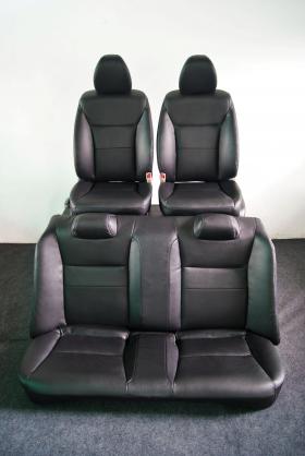 ขาย seat in auto Honda (City 2015 สีดำ/ด้ายเทา)