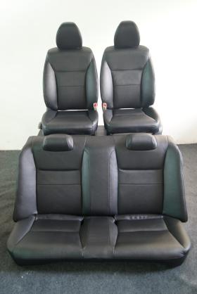 ขาย seat in auto Honda (City 2015 สีดำ/ด้ายดำ)
