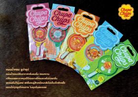 ขาย CHUPA CHUPS  Lollipop Paper Air Freshene แผ่นน้ำหอม กลิ่นผลไม้