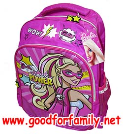 กระเป๋าเป้เด็ก Barbie  Super Sparkle 14 นิ้ว สีชมพู บาร์บี้ กระเป๋าสะพายเด็ก กระเป๋าเด็ก กระเป๋านักเรียน รหัส bckpckbar143