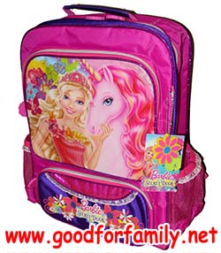 กระเป๋าเป้เด็ก Barbie  Secret Door 16 นิ้ว สีชมพู บาร์บี้ กระเป๋าสะพายเด็ก กระเป๋าเด็ก กระเป๋านักเรียน รหัส bckpckbar146