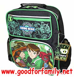 กระเป๋าเป้เด็ก Ben10 Ultimate Alien 14 นิ้ว สีดำ เบนเทน เบ็นเท็น กระเป๋าสะพายหลัง กระเป๋านักเรียน กระเป๋าเด็ก รหัส bckpckben164