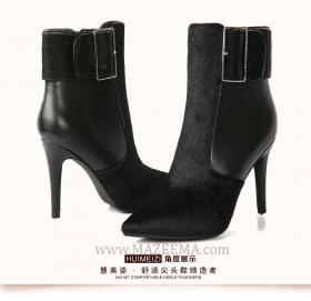 BS004 รองเท้าบูท รองเท้าใส่หน้าหนาว ดูดีหรูหรา