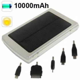 แบตสำรอง 10000MAH ชาร์จพลังงานแสงอาทิตย์  ส่งฟรี