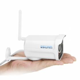 ESCAM-กล้อง-IP-วงจรปิดไร้สาย-ภายนอกอาคาร-กันน้ำกันฝน-2-ล้านพิกเซล  ส่งฟรี