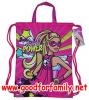 กระเป๋าเชือกรูด Barbie Princess Power สีชมพู บาร์บี้ กระเป๋าใส่ชุดว่ายน้ำ กระเป๋าสะพาย กระเป๋าเด็ก ของใช้เด็ก รหัส bckswmbar009