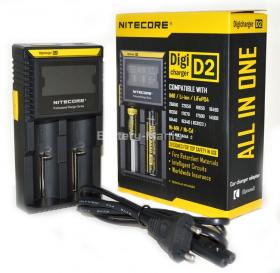 NITECORE Digicharger D2 เครื่องชาร์จแบตอัจฉริยะรุ่นใหม่พร้อมจอแสดงผล LCD สุดยอดมากๆ 