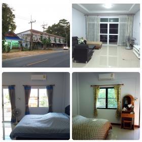 Rent in Khanom beach Thailand บ้านเช่า ขนอม วิวทะเล