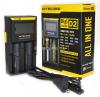 NITECORE Digicharger D2 เครื่องชาร์จแบตอัจฉริยะรุ่นใหม่พร้อมจอแสดงผล LCD สุดยอดมากๆ