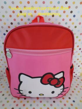 กระเป๋าเป้สะพายหลัง ฮัลโหลคิตตี้ Hello kitty size 12"