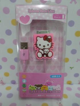 สาย data line ฮัลโหลคิตตี้ Hello kitty