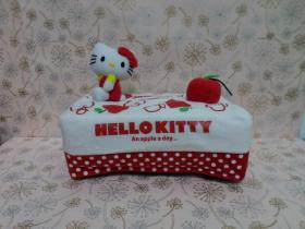 หุ้มกล่องทิชชู่สี่เหลี่ยม ฮัลโหลคิตตี้ Hello kitty