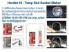 HAREDX ซิลิโคนปะเก็นเหลว ชนิด  สีแดง ทนความร้อน