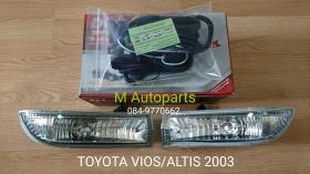 ขายไฟตัดหมอก ไฟสปอร์ตไลท์ Toyota Vios2003/Altis'2001 / โตโยต้าวีออส โตโยต้าอัลติส