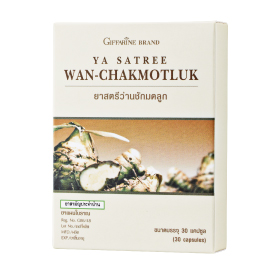 กิฟฟารีน ยาสตรีว่านชักมดลูก  ขนาด 30 แคปซูล Ya Satree Wan-Chakmotluk Giffarine