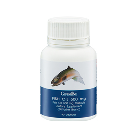 กิฟฟารีน น้ำมันปลาเสริมสุขภาพ ขนาด 500 มก. 90 แคปซูล Giffarine Fish Oil 500 ML. 