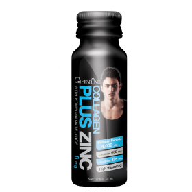 เครื่องดื่มกิฟฟารีน คอลลาเจนพลัส ซิงก์ ผสมน้ำทับทิม 1แพ็ค (6ขวด) Collagen Plus Zinc giffarine 