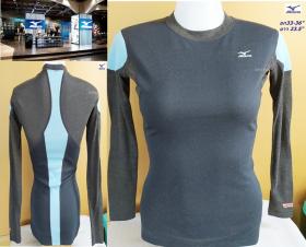 เสื้อกีฬา ปั่นจักรยาน วิ่ง Mizuno THERMAL PLUS ผู้หญิง- ไซส์33-36