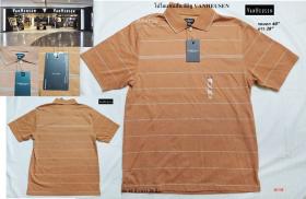 เสื้อโปโล VANHEUSEN -สีอิฐ ของใหม่ ของแท้