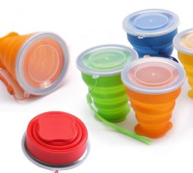 รับผลิต,แก้วน้ำพับได้พร้อมฝาปิด,สินค้าพรีเมี่ยม,ของที่ระลึก,ของชำร่วย,แก้วน้ำซิลิโคน