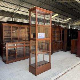 ตู้โชว์หัวบัวโปร่งรอบด้าน  กว้าง 85 สูง 224