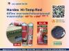 ขาย Hardex RS650 Hitemp Red Silicone