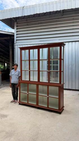 ตู้เทินหัวโปร่ง 4 ด้าน ไม้สักทั้งหลัง อายุเกิน 60 ปี