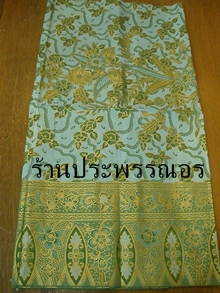 ผ้าพิมพ์ทอง หน้ากว้าง2 เมตร