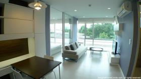 ให้เช่า คอนโด ใหม่ เดอะรูม สุขุมวิท 64 พร้อมอยู่ ชั้น3 1นอน1น้ำ 42ตรม ใกล้ BTS ปุณณวิถี 20000บ/ด