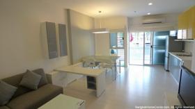 ให้เช่า คอนโด ใหม่ เดอะรูม รัชดา-ลาดพร้าว พร้อมอยู่ ชั้น3 2นอน1น้ำ 61ตรม ใกล้ MRT ลาดพร้าว 35000บ/ด