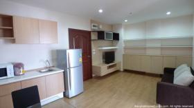 [มีรูป] 822 คอนโด, พีจี พระราม 9, ให้เช่า, ห้องนอน 1, ชั้น10, 17000บาท