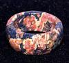 Leo agate 18 ct Ring 1493