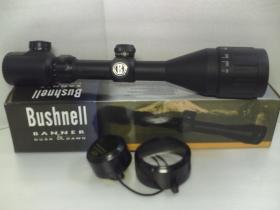 กล้องติดปืน กล้องติดปืนยาว ขายกล้องbushnell หน้า 40AOE  มีไฟ ปรับหลาได้