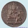 D1-9451 เหรียญหล่อโบราณ พระพรหมสี่หน้า 2 ด้าน วัดสุทัศนเทพวราราม เนื้อนะวะโลหะ พิเศษ ต๊อกโค๊ตตอกหมายเลข ลงเหล็กจาร พร้อมกล่องเดิม