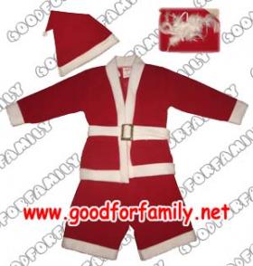 ชุดแฟนซี Santa claus เสื้อ-กางเกง-หมวก ซานตาครอส แซนตา สีแดง คริสตมาส Christmas x’mas เสื้อผ้าเด็ก  แต่งแฟนซี รหัส fcysan040,fcysan043,fcysan045