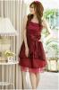 *พร้อมส่ง* ชุดเดรสออกงาน ชุดราตรี สีแดง สวยหรู (dressuphouse รหัส 334red)