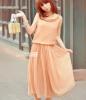 *พร้อมส่ง* เสื้อผ้าแฟชั่น ชุดเดรส Maxy dress น่ารัก สีส้ม (dressuphouse รหัส 339orange)