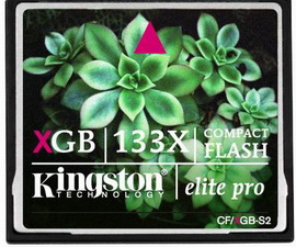 KINGSTON - CF Card 2GB 25X Compact Flash Card