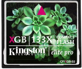 KINGSTON - CF Card 1GB 133X Compact Flash Card