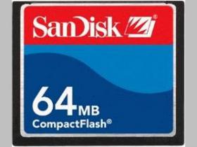 SANDISK - Compact flash card 64MB 