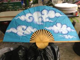 ขาย BUM091 พัดลายเฆม