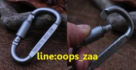 ขาย carabiner Large 8CM lockable hard aluminum carabiner Large 8CM lockable hard aluminum