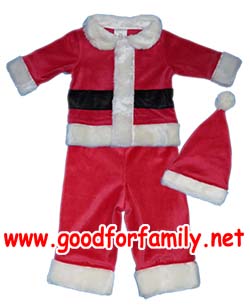 ชุดแฟนซี Santa claus Koala kids ชุดซานตาครอส ชุดซานตาเด็ก สีแดง คริสตมาส Christmas x’mas เสื้อผ้าเด็กชาย  แต่งแฟนซี แซนตา รหัส fcysan059_3M