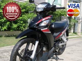 ขายแล้วค่ะ  Suzuki Shooter ล้อแม็กซ์ สีดำ